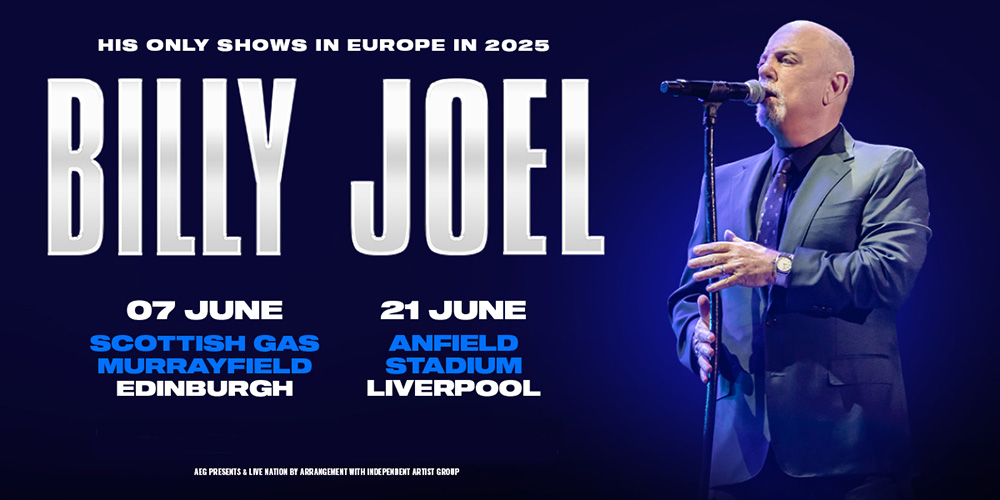 Billy Joel Murrayfield Tickets 2025 Alfie Cosetta